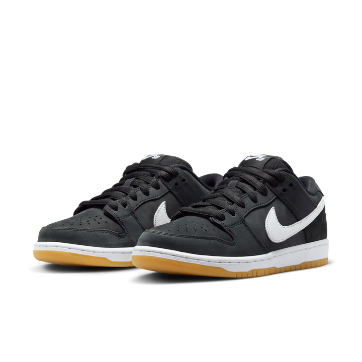 Nike SB Dunk Low Black and Gum Light Brown
