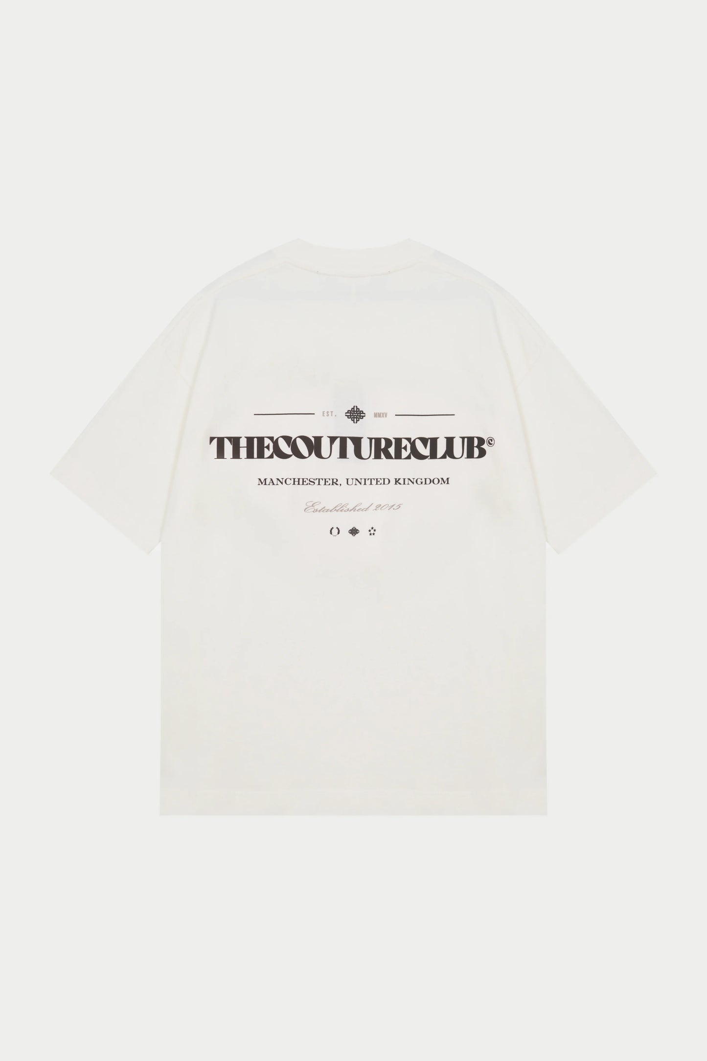 COPYRIGHT MULTI GRAPHIC T-SHIRT OFF WHITE
