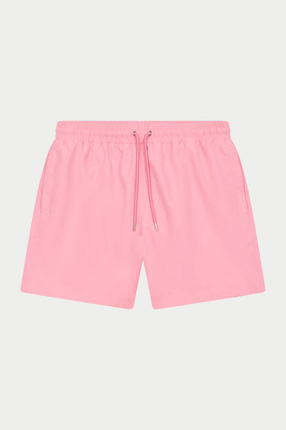 WATER REACTIVE EMBLEM SWIM SHORT PINK