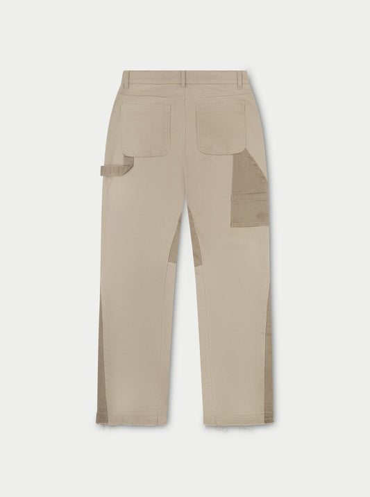 CANVAS CARPENTER TROUSER BEIGE