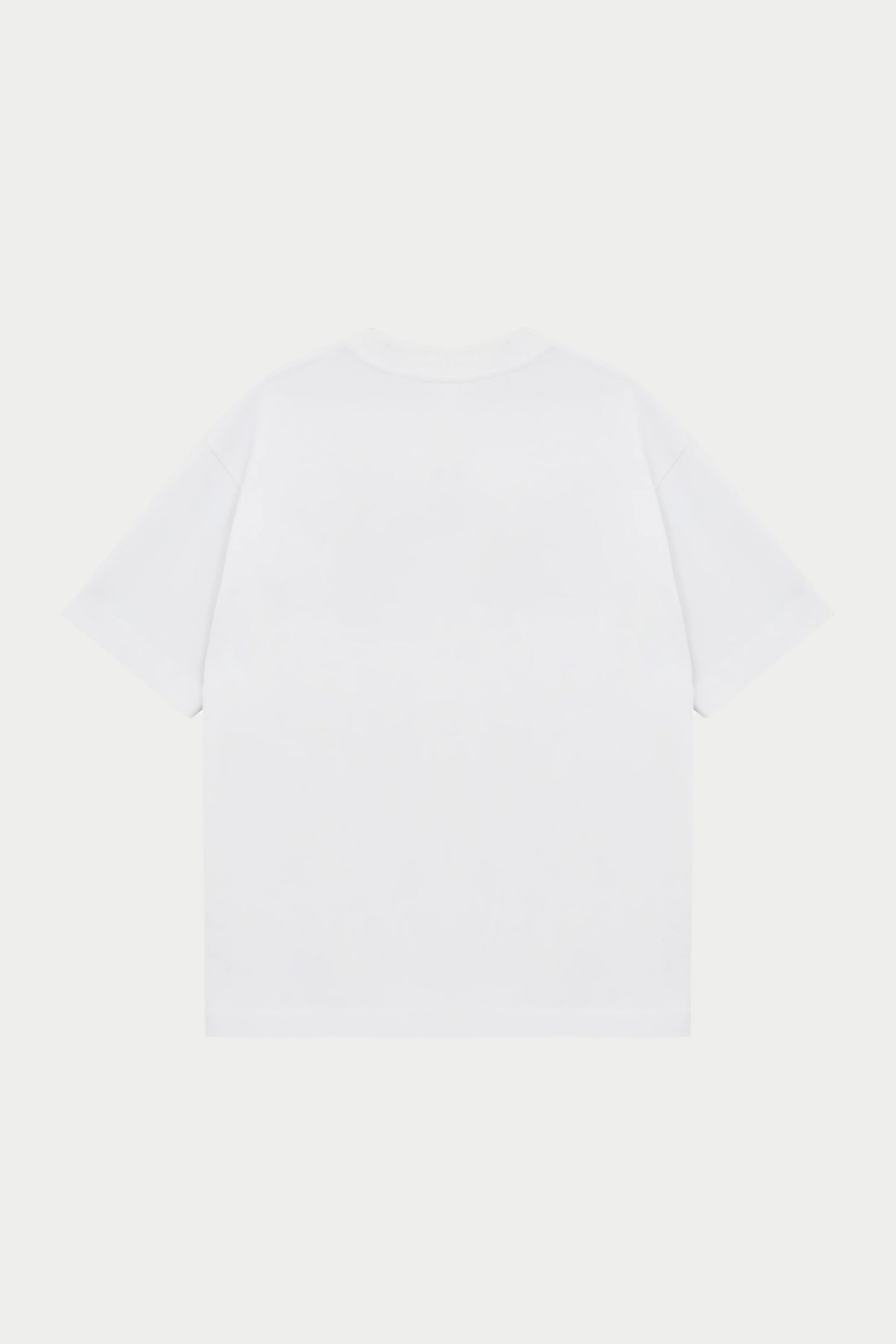 SCRIPT EMBROIDERED T-SHIRT OFF WHITE