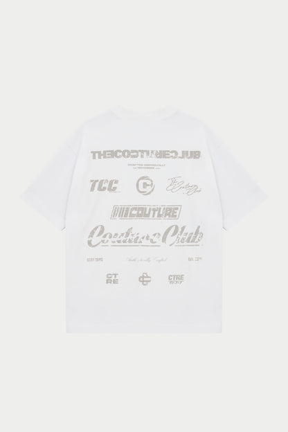 WASHED ARCHIVE LOGO GRAPHIC T-SHIRT
WHITE