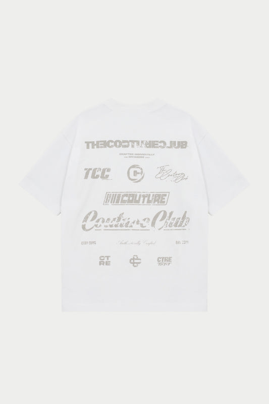 WASHED ARCHIVE LOGO GRAPHIC T-SHIRT
WHITE