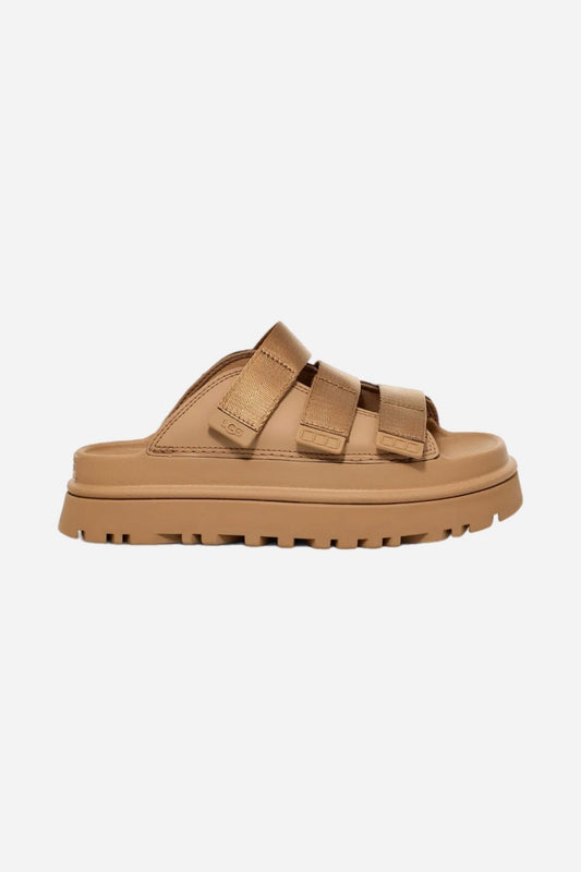 UGG GoldenGlow Slide Dark Sand