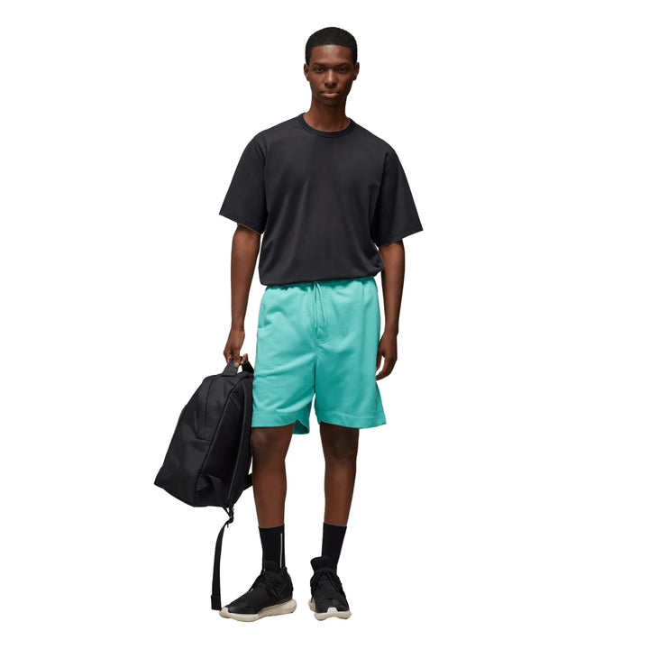 Y-3 MENS FRENCH TERRY SHORTS TURQUOISE