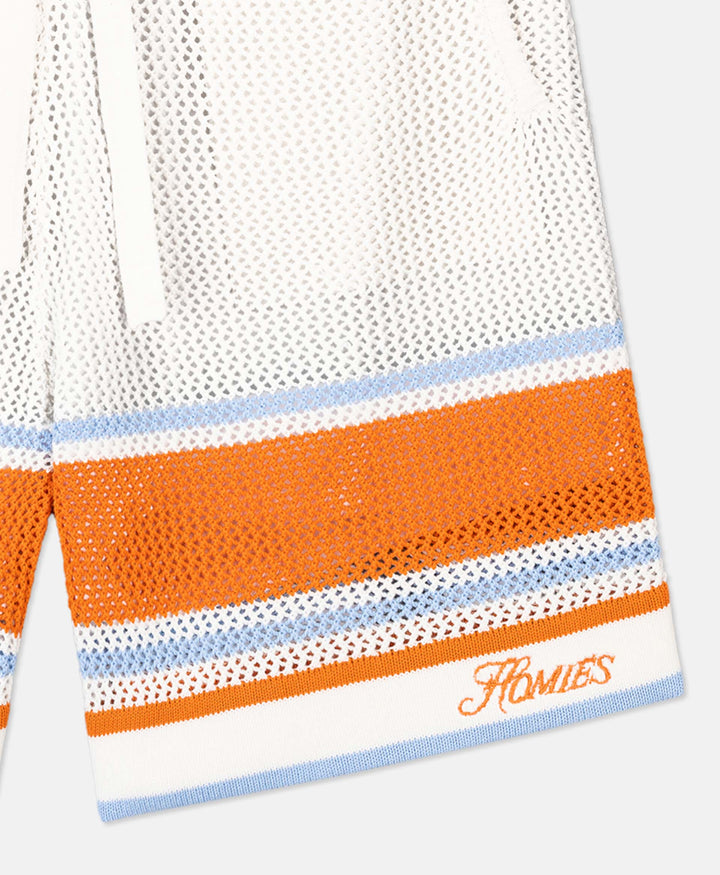 HOMIÉS SHORTS KNIT MULTICOLOR ORANGE