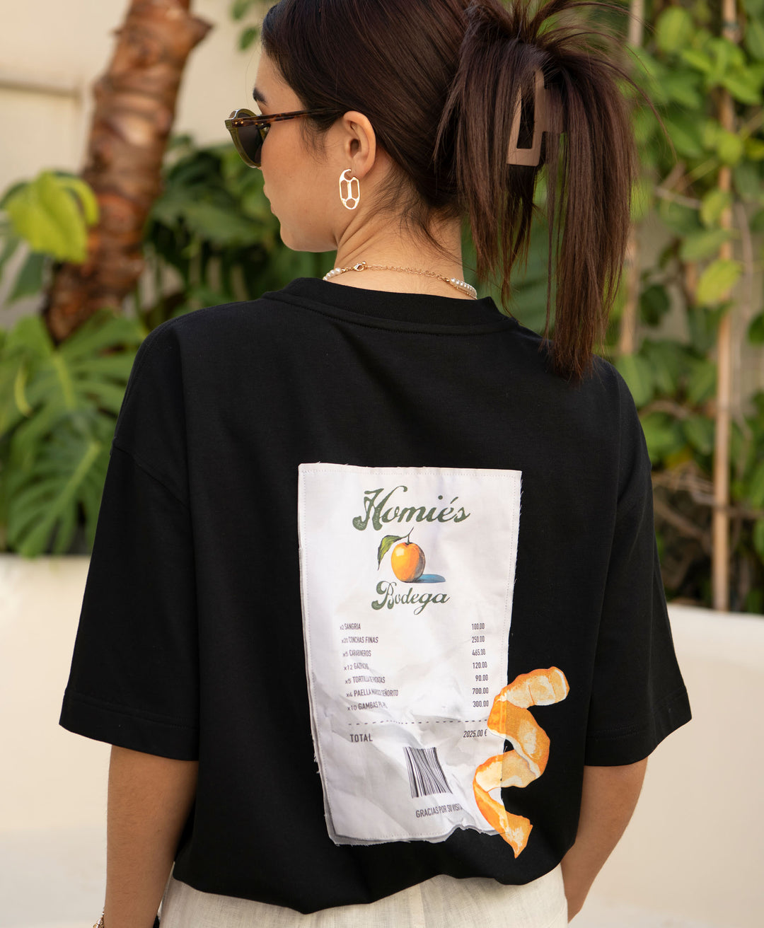 LA CUENTA T-SHIRT BLACK