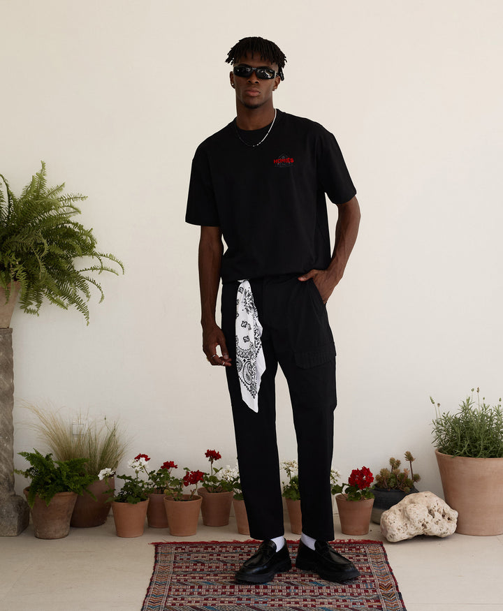 HOMIÉS UTILITY CARGO PANTS BLACK