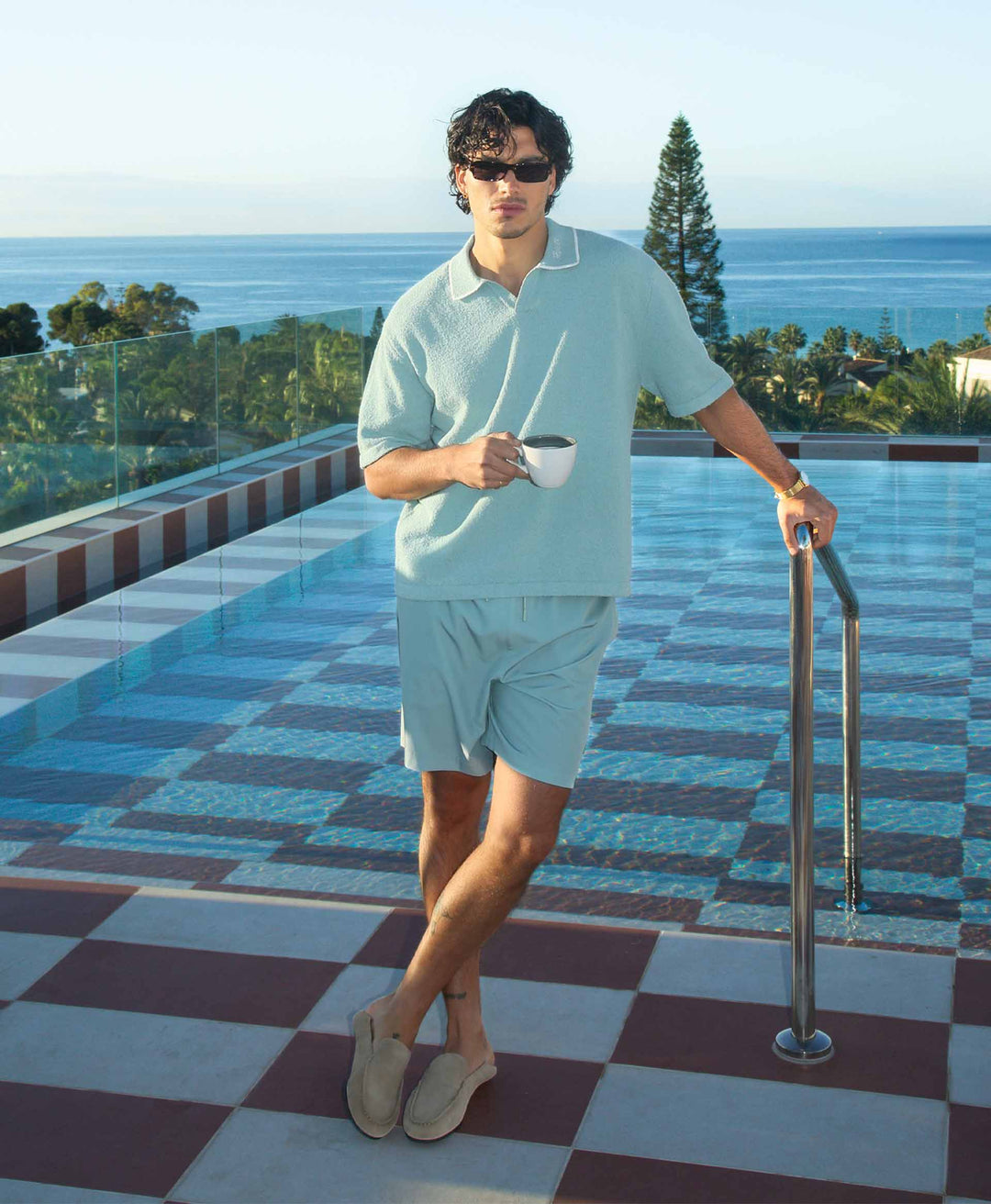 HOMIÉS SWIM SHORTS TEAL