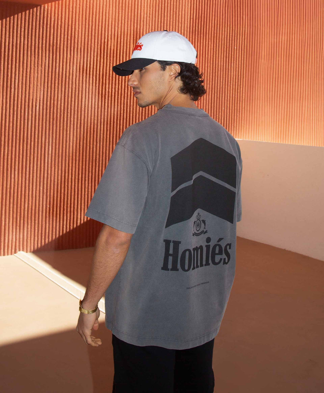 RACING T-SHIRT VINTAGE GREY
