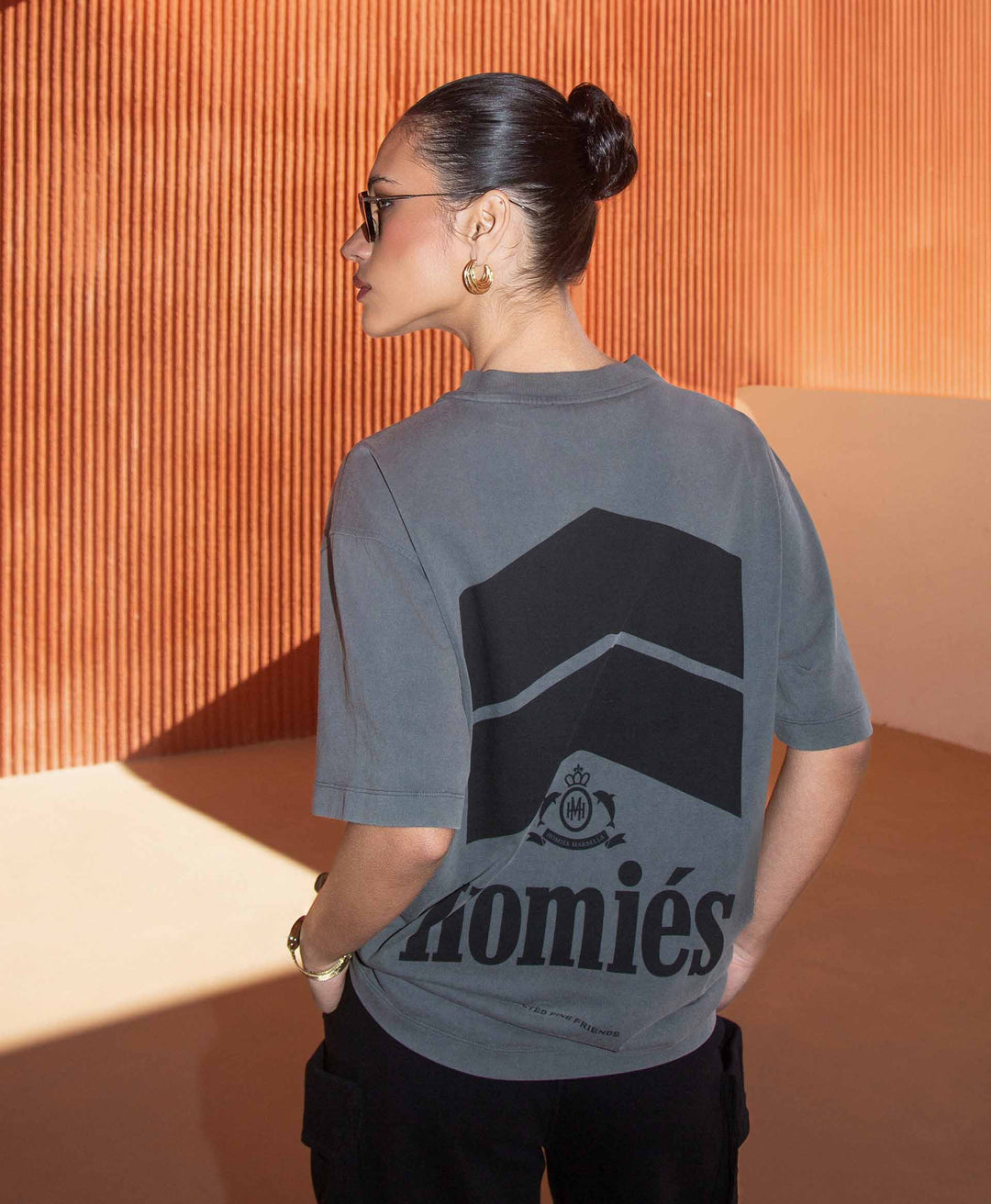 RACING T-SHIRT VINTAGE GREY