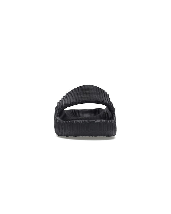 ADIDAS MEN'S ADILETTE 22 CARBON - כפכפי אדידס אדילט 22 אפור כהה לגברים - תמונה 5