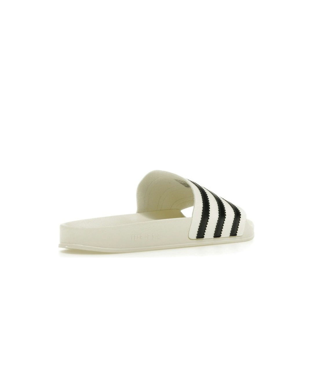ADIDAS UNISEX ATHLETICS ADILETTE X FEAR OF GOD CREAM WHITE - כפכפי אדידס אדילט פיר אוף גוד אתלטיקס שמנת ושחור יוניסקס - תמונה 4