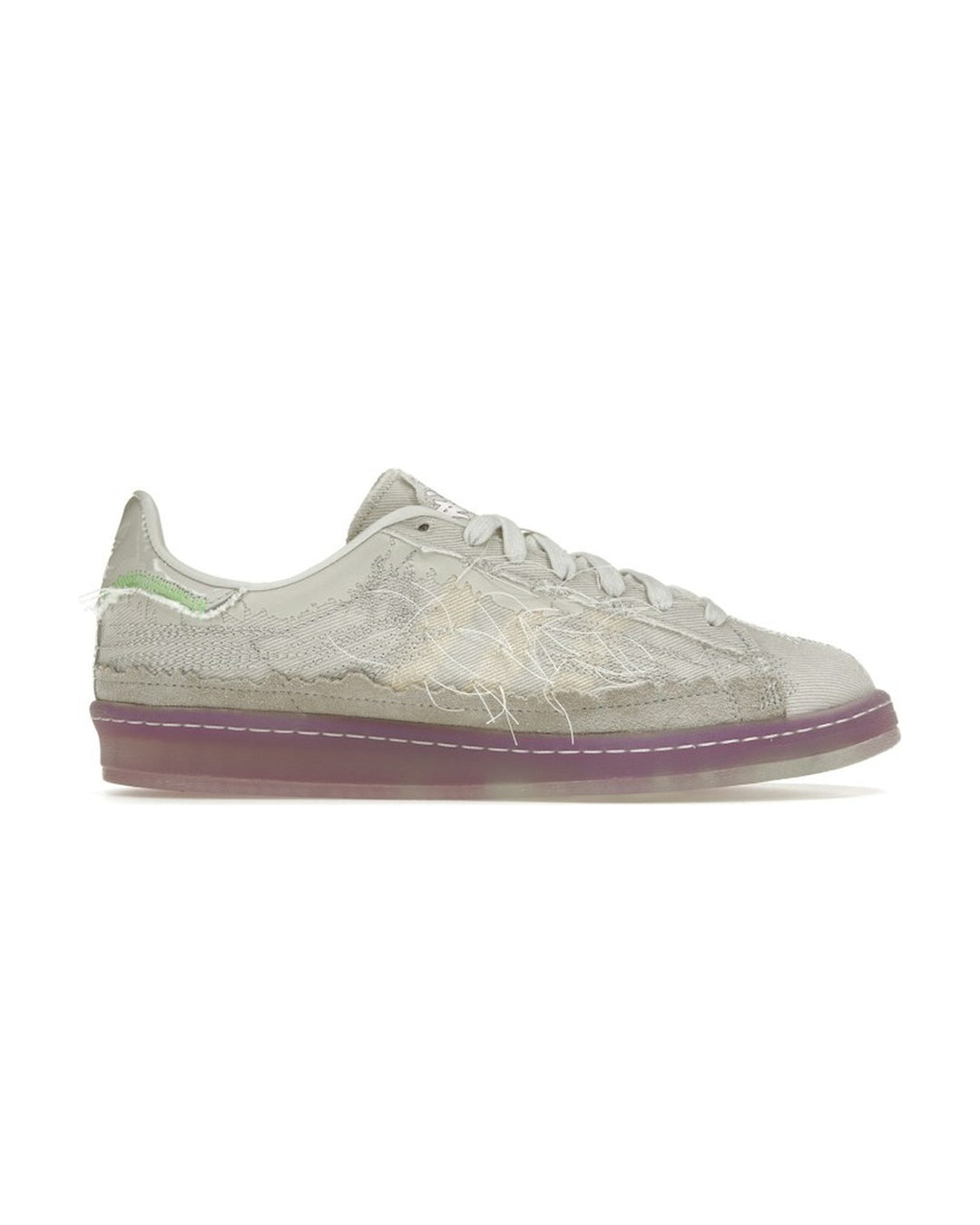 ADIDAS MEN'S CAMPUS 80S X YOUTH OF PARIS CRYSTAL WHITE