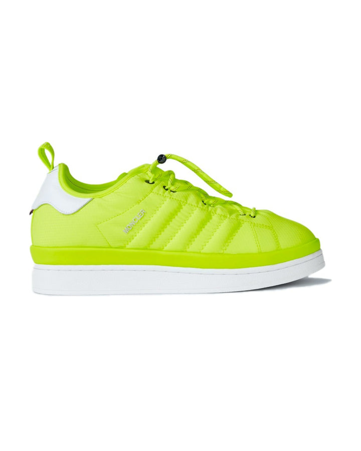 ADIDAS UNISEX CAMPUS X MONCLER GENIUS SOLAR YELLOW סניקרס אדידס קמפוס מונקלר צהוב ניאון יוניסקס