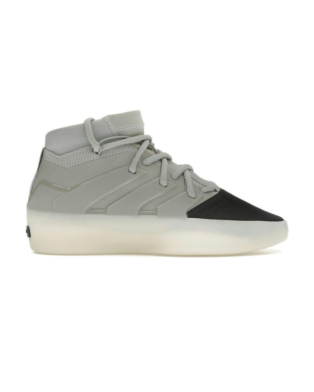 ADIDAS UNISEX FEAR OF GOD ATHLETICS I BASKETBALL SESAME CARBON סניקרס אדידס פיר אוף גוד אתלטיקס בסקטבול אפור ושחור יוניסקס