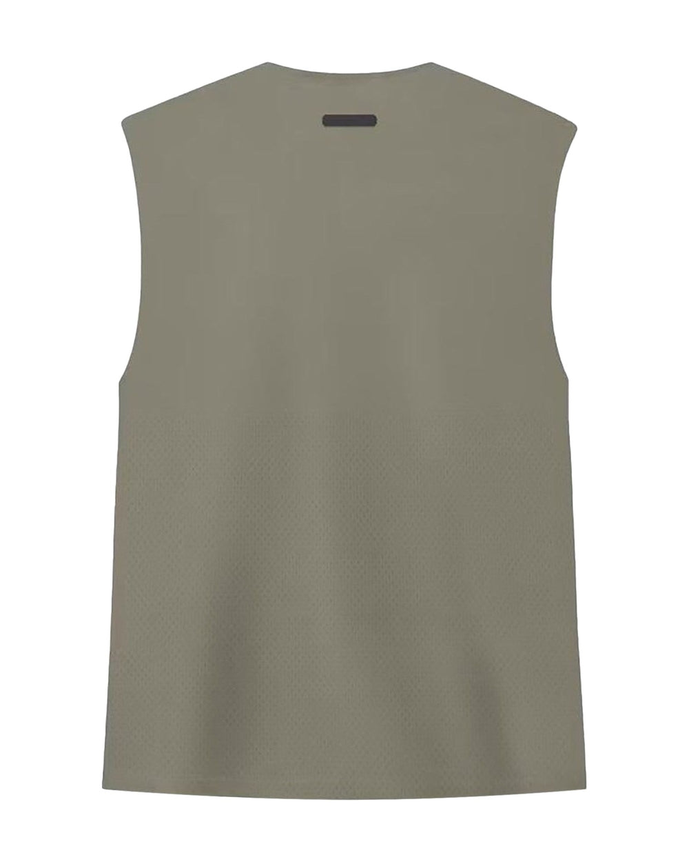 ADIDAS MEN'S ATHLETICS MUSCLE TANK X FEAR OF GOD ATHLETICS CLAY - גופייה אדידס פיר אוף גוד זית-אפור לגברים - תמונה 2