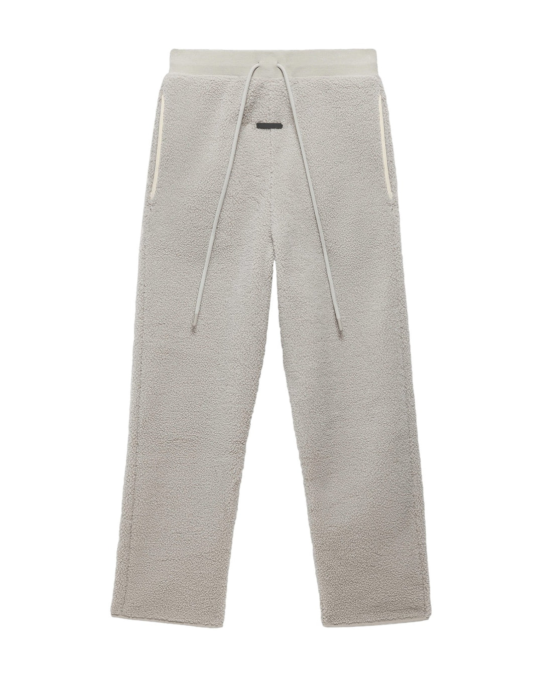 ADIDAS MEN'S ATHLETICS POLAR FLEECE HIKE PANT X FEAR OF GOD ATHLETICS SESAME - מכנס פליס אדידס פיר אוף גוד אפור בהיר לגברים - תמונה 1