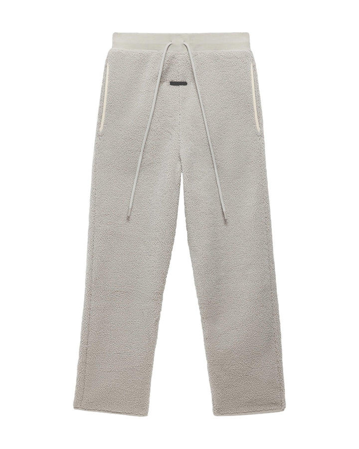 ADIDAS MEN'S ATHLETICS POLAR FLEECE HIKE PANT X FEAR OF GOD ATHLETICS SESAME - מכנס פליס אדידס פיר אוף גוד אפור בהיר לגברים - תמונה 1