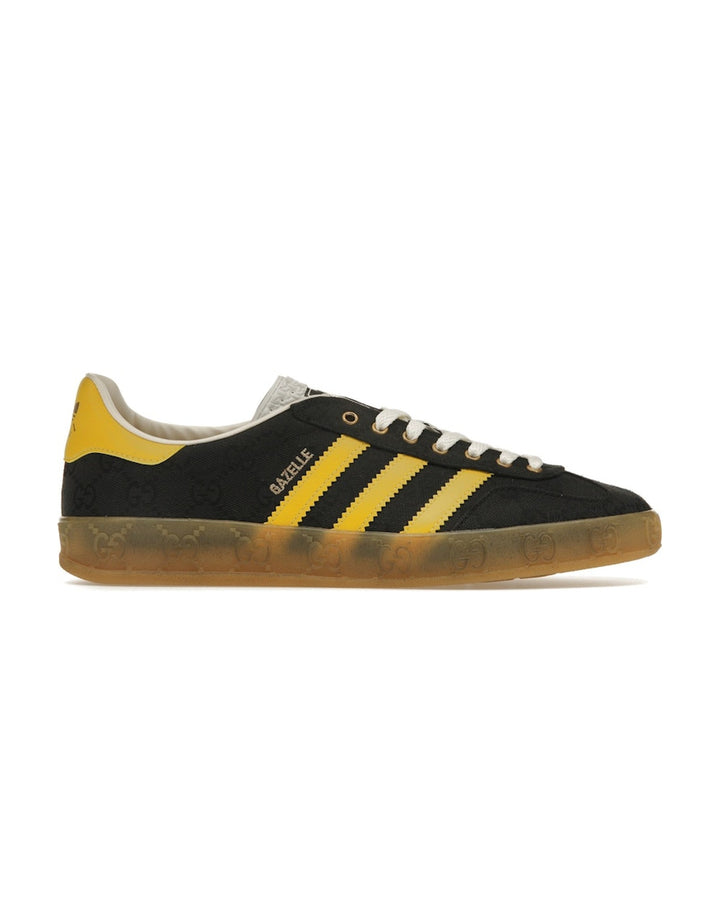 ADIDAS MEN'S GAZELLE X GUCCI BLACK GG MONOGRAM