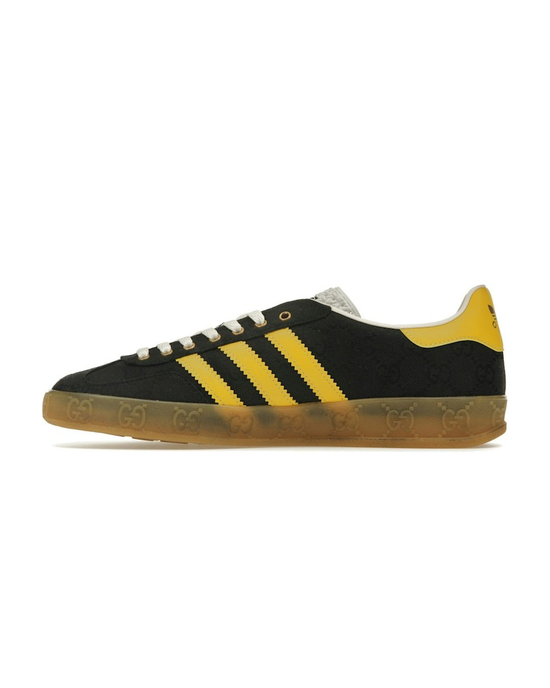 ADIDAS MEN'S GAZELLE X GUCCI BLACK GG MONOGRAM
