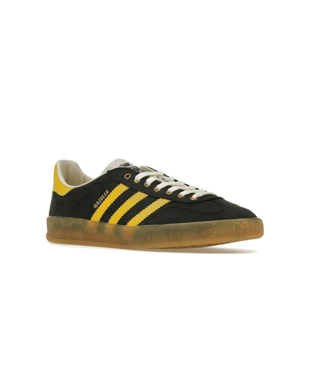 ADIDAS MEN'S GAZELLE X GUCCI BLACK GG MONOGRAM