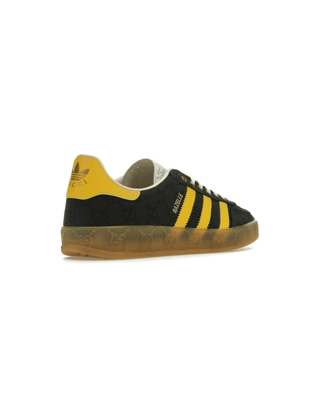 ADIDAS MEN'S GAZELLE X GUCCI BLACK GG MONOGRAM