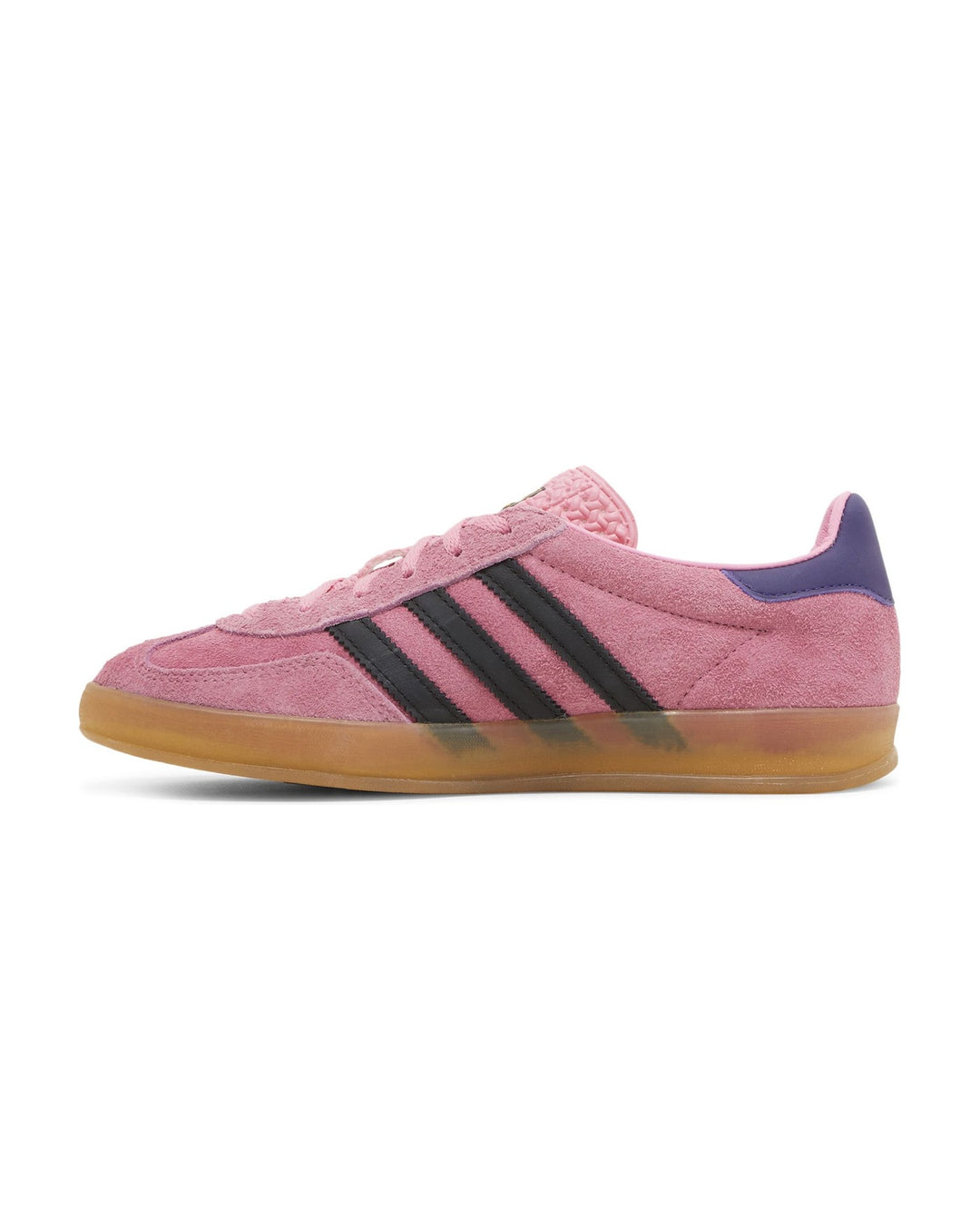 ADIDAS WOMEN'S GAZELLE INDOOR BLISS PINK PURPLE סניקרס אדידס גאזל אינדור ורוד שחור וסגול לנשים