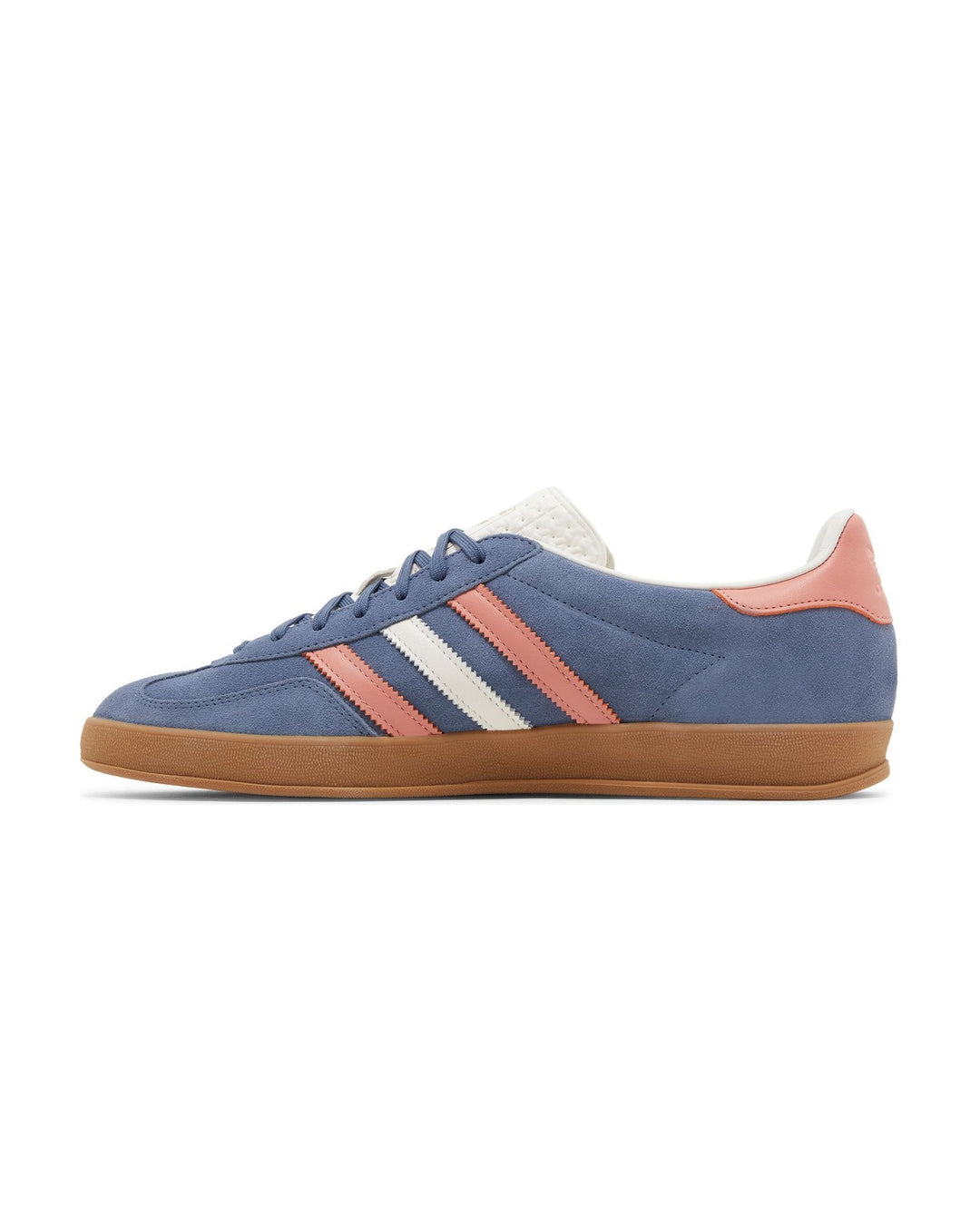 ADIDAS UNISEX GAZELLE INDOOR BLUE BLINK WONDER CLAY סניקרס אדידס גאזל אינדור כחול וורוד יוניסקס
