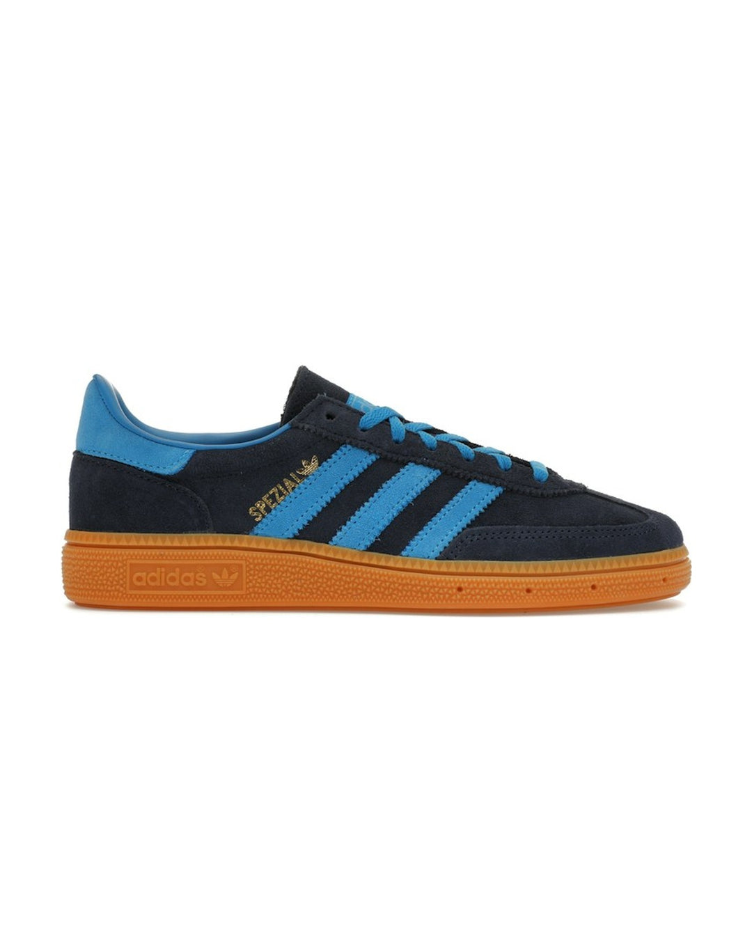 ADIDAS WOMEN'S HANDBALL SPEZIAL NIGHT INDIGO BRIGHT BLUE סניקרס אדידס הנדבול ספזיאל כחול כהה ותכלת לנשים