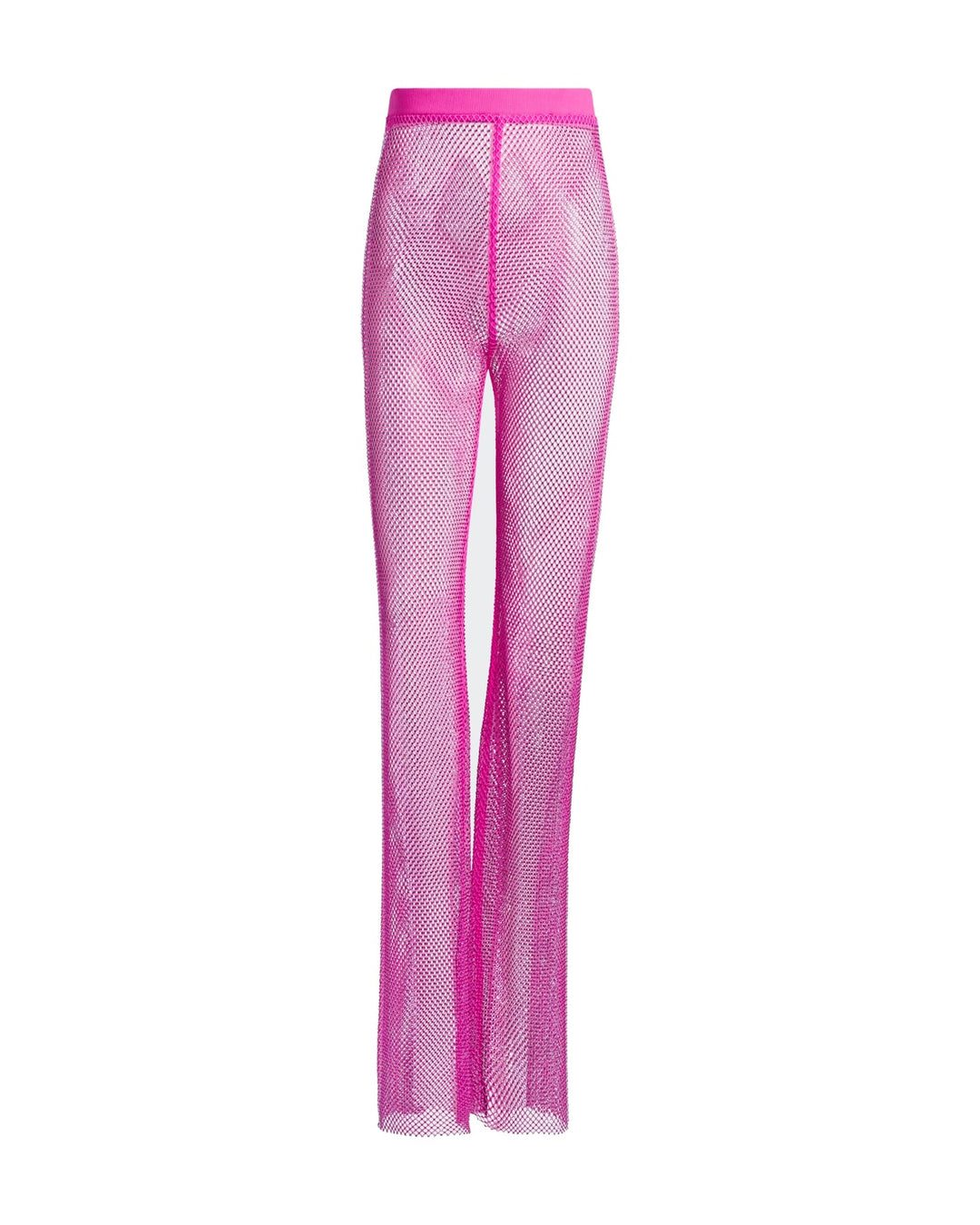 ADIDAS WOMEN'S CRYSTAL MESH PANTS X IVY PARK SHOCK PINK - מכנס רשת אדידס איבי פארק ורוד פוקסיה לנשים - תמונה 1