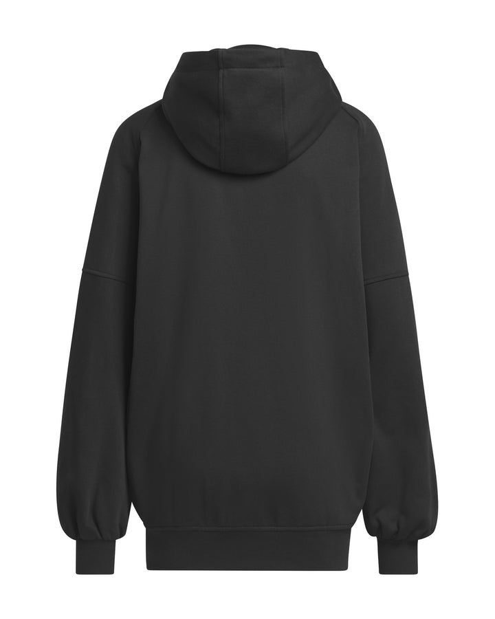 ADIDAS UNISEX SNAPNECK HOODIE X IVY PARK BLACK - קפוצ׳ון אדידס איבי פארק שחור יוניסקס - תמונה 2