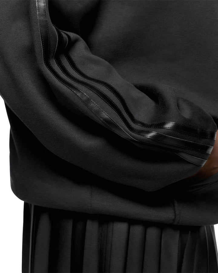 ADIDAS UNISEX SNAPNECK HOODIE X IVY PARK BLACK - קפוצ׳ון אדידס איבי פארק שחור יוניסקס - תמונה 4