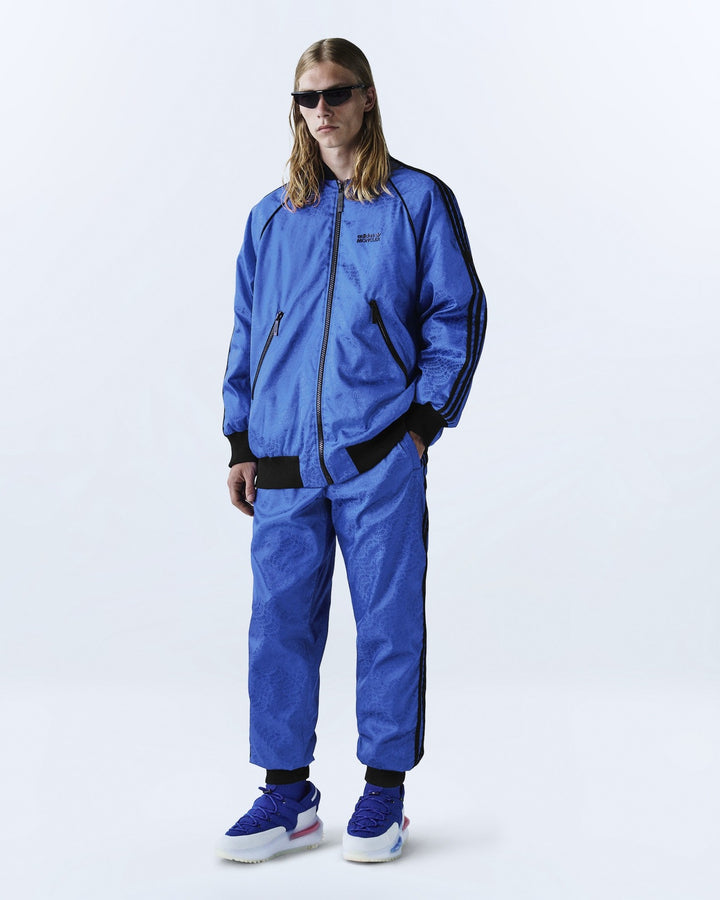 ADIDAS UNISEX SEELOS REVERSIBLE PANTS X MONCLER ROYAL BLUE BLACK - מכנס דו-צדדי אדידס מונקלר כחול רויאל ושחור יוניסקס - תמונה 6