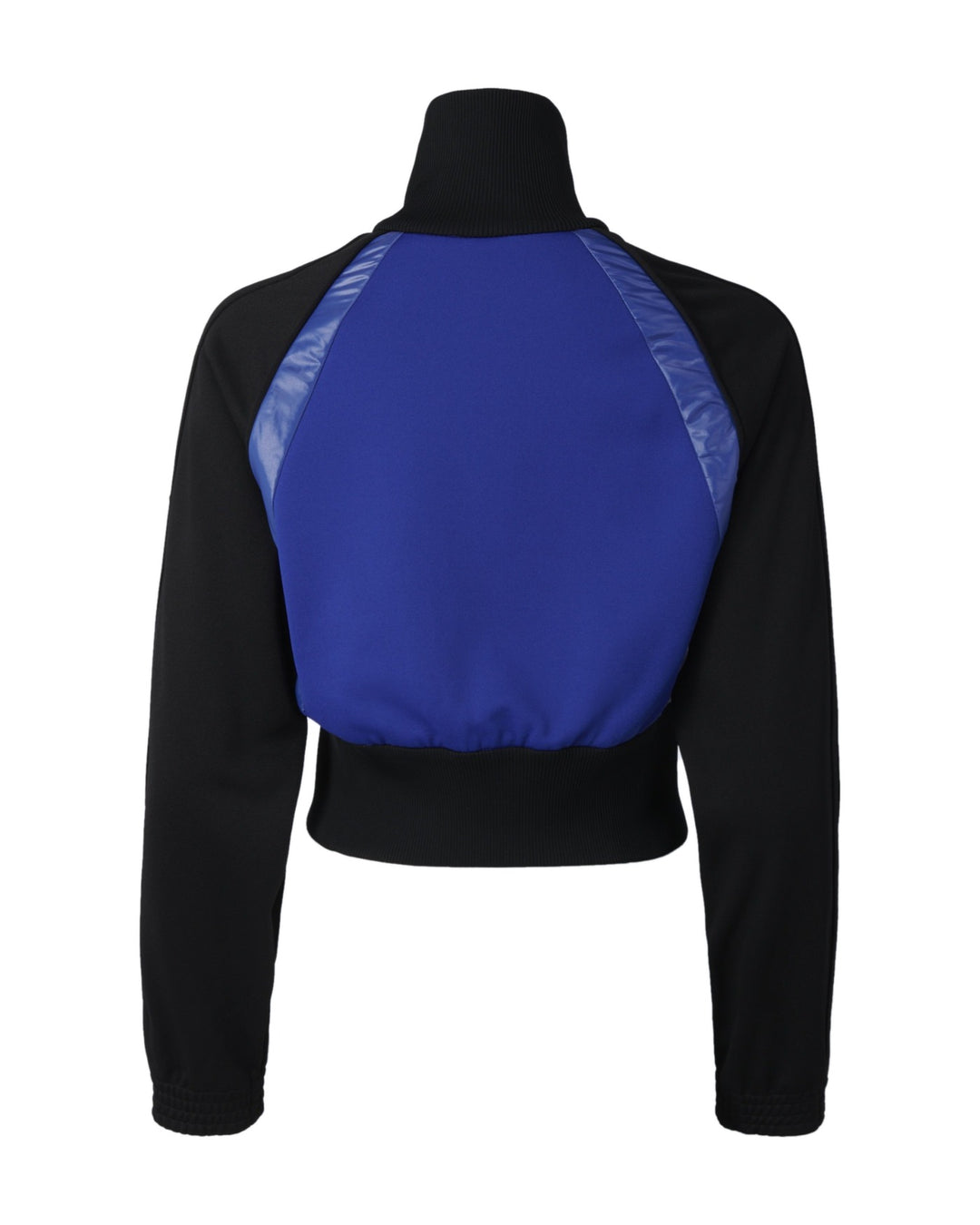 ADIDAS WOMEN'S TRACK TOP X MONCLER ROYAL BLUE BLACK - ז׳קט טרנינג אדידס מונקלר כחול רויאל ושחור לנשים - תמונה 2