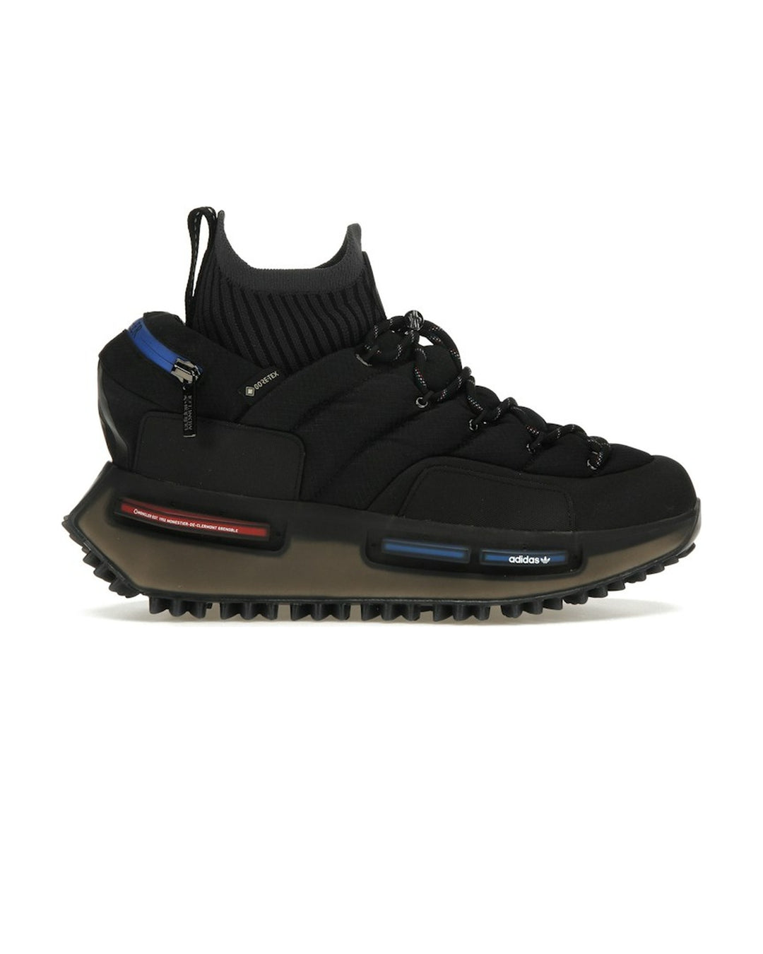 ADIDAS UNISEX NMD S1 GORE-TEX X MONCLER GENIUS BLACK סניקרס אדידס NMD ראנר מונקלר שחור יוניסקס
