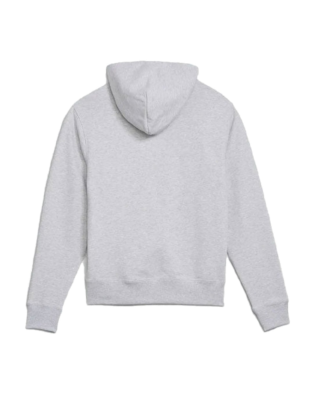 ADIDAS UNISEX BASICS HOODIE X PHARRELL WILLIAMS LIGHT GREY HEATHER - קפוצ׳ון אדידס פארל וויליאמס אפור בהיר מלאנז׳ יוניסקס - תמונה 2