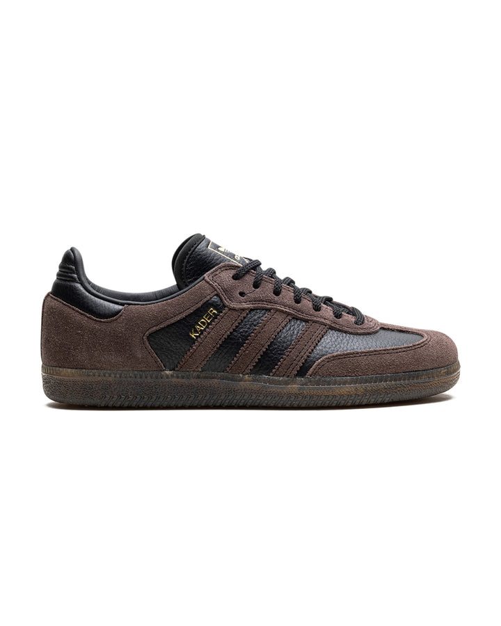 ADIDAS MEN'S SAMBA ADV X KADER SYLLA CORE BLACK BROWN