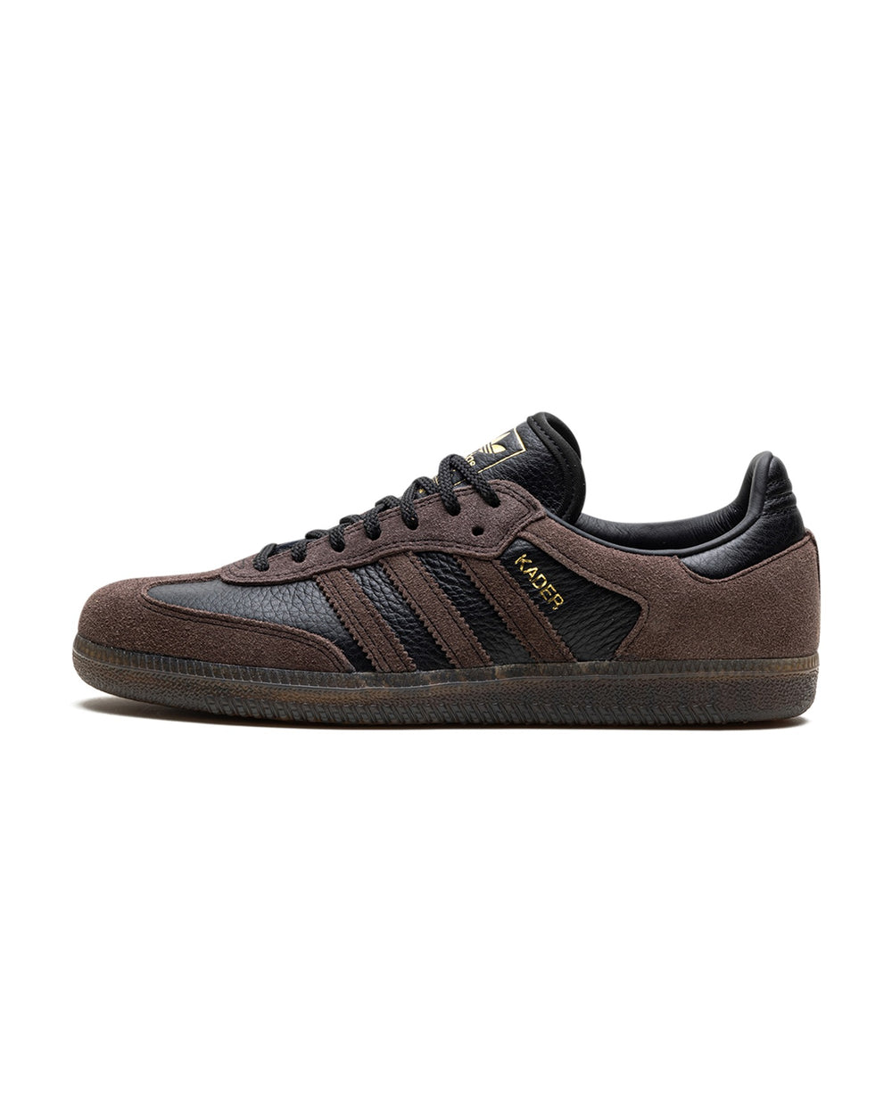 ADIDAS MEN'S SAMBA ADV X KADER SYLLA CORE BLACK BROWN