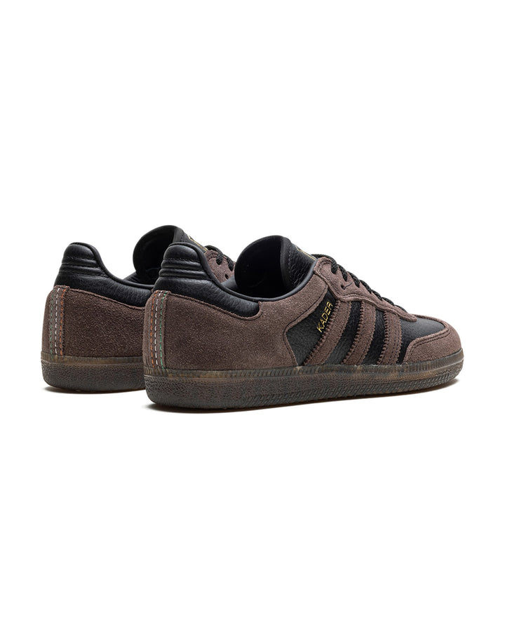 ADIDAS MEN'S SAMBA ADV X KADER SYLLA CORE BLACK BROWN