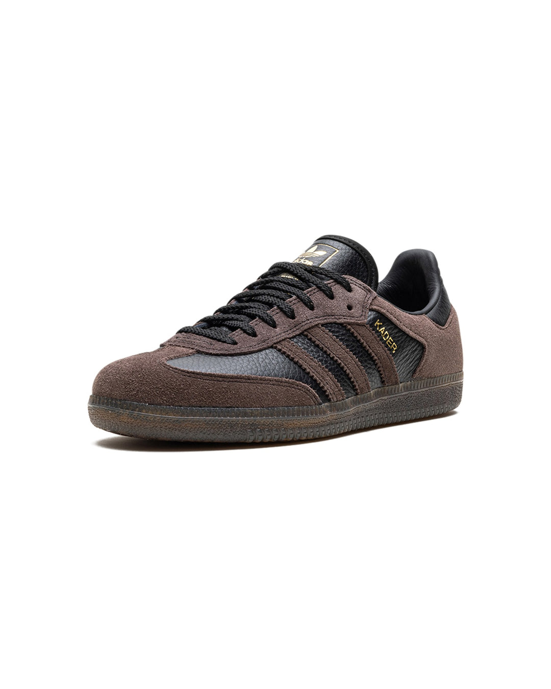 ADIDAS MEN'S SAMBA ADV X KADER SYLLA CORE BLACK BROWN