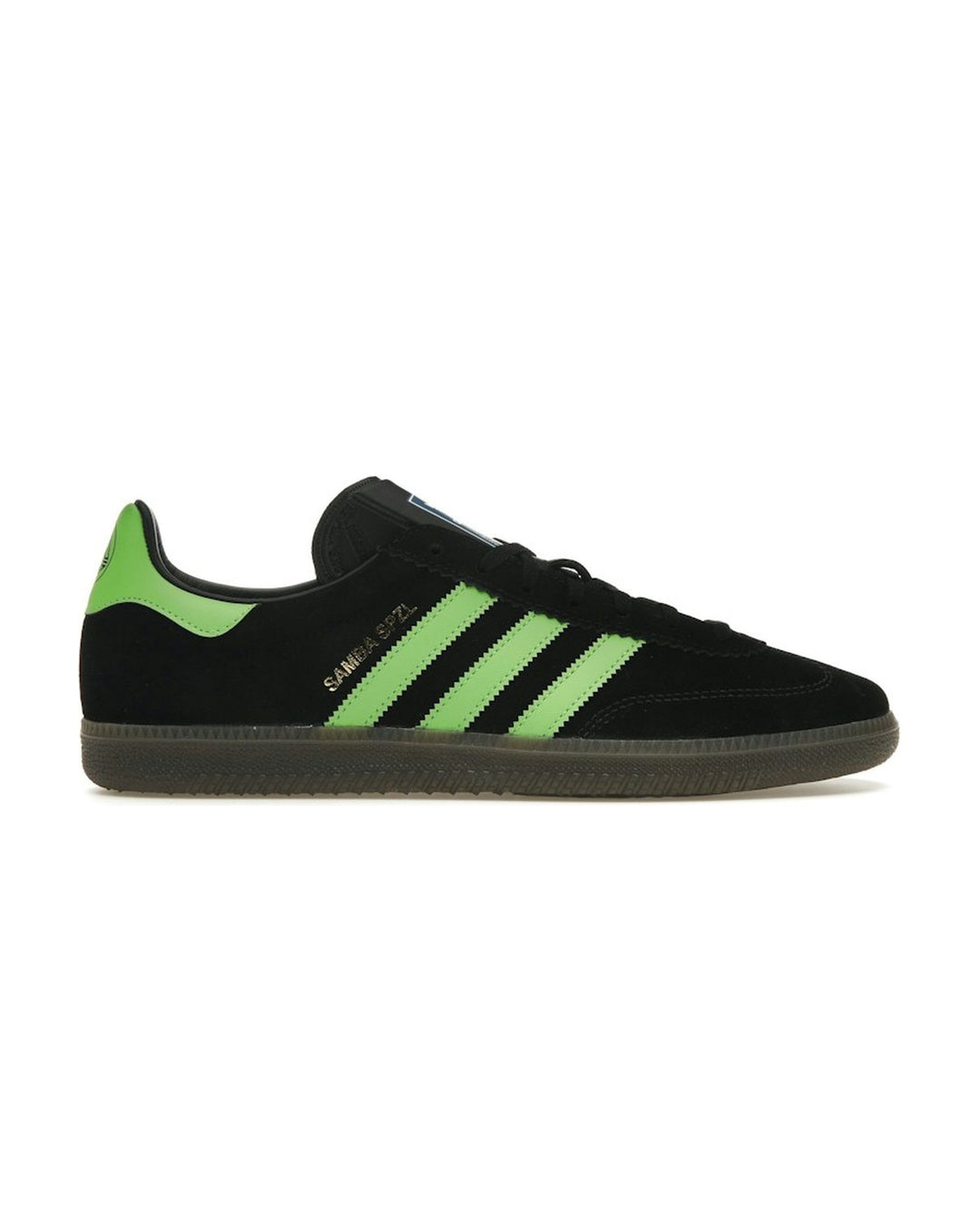 ADIDAS UNISEX SAMBA DECO SPZL CORE BLACK LUCID LIME