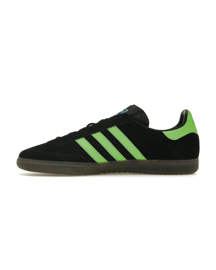 ADIDAS UNISEX SAMBA DECO SPZL CORE BLACK LUCID LIME