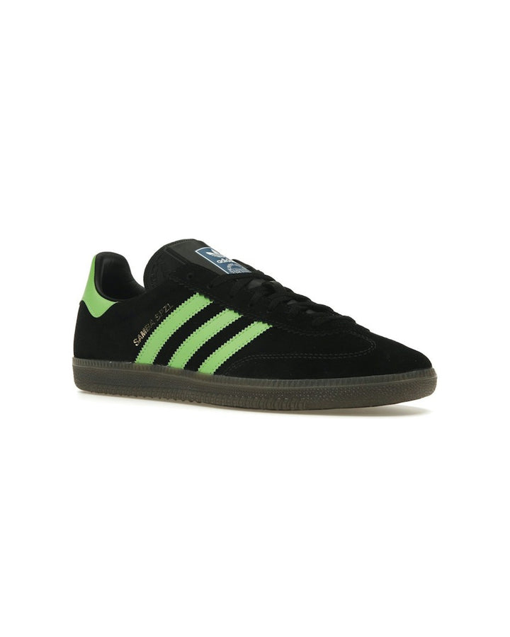 ADIDAS UNISEX SAMBA DECO SPZL CORE BLACK LUCID LIME
