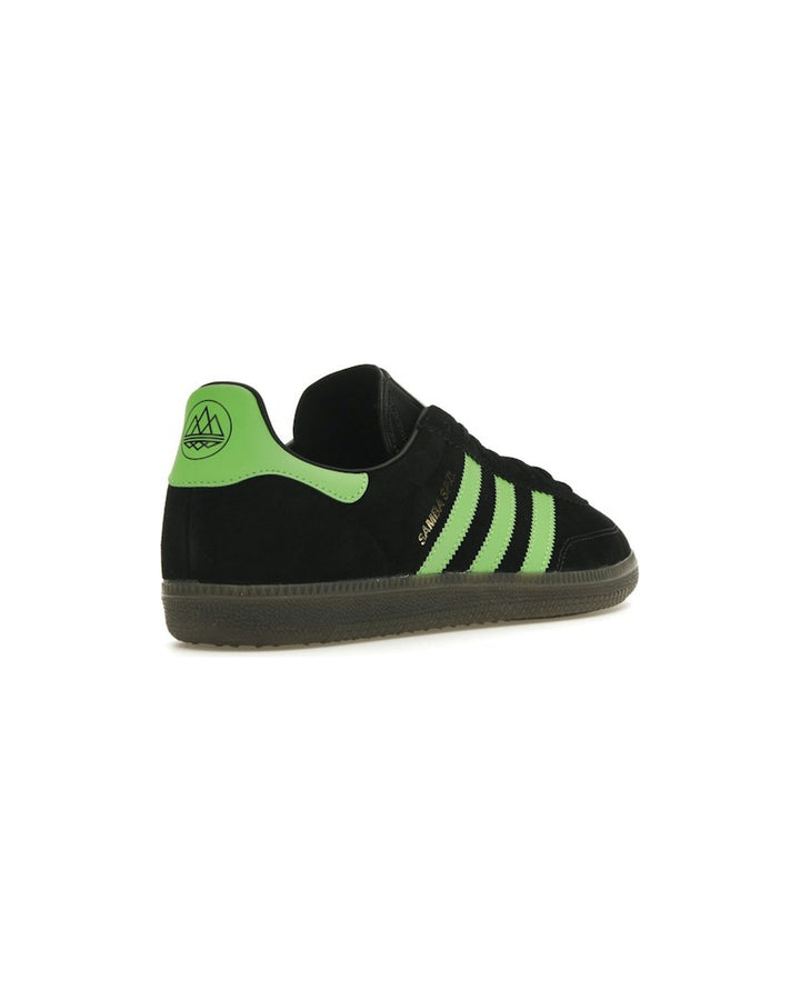 ADIDAS UNISEX SAMBA DECO SPZL CORE BLACK LUCID LIME