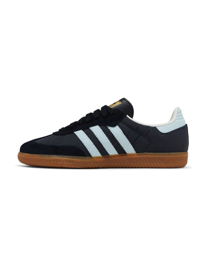 ADIDAS WOMEN'S SAMBA OG CARBON ALMOST BLUE סניקרס אדידס סמבה אפור כהה ותכלת לנשים