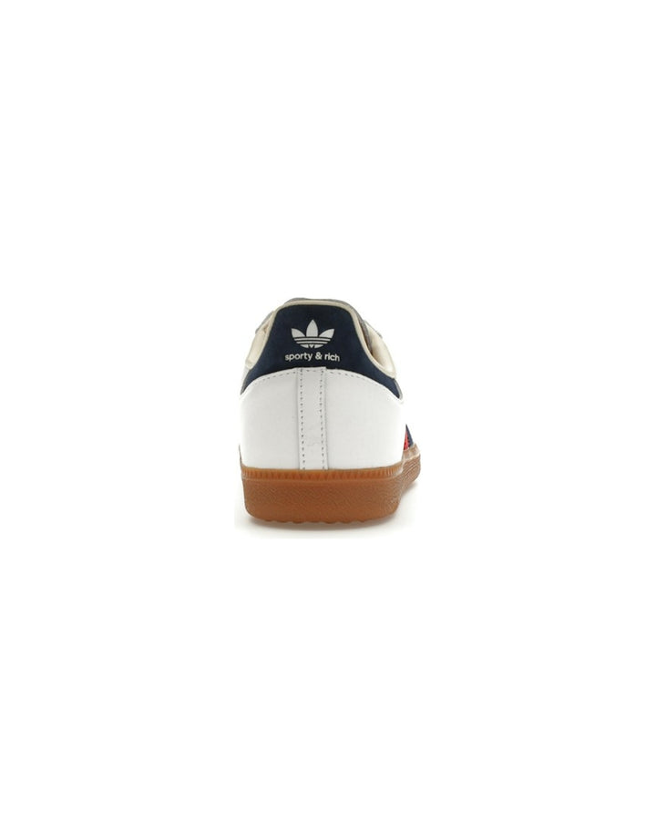ADIDAS MEN'S SAMBA OG X SPORTY & RICH WHITE NAVY RED