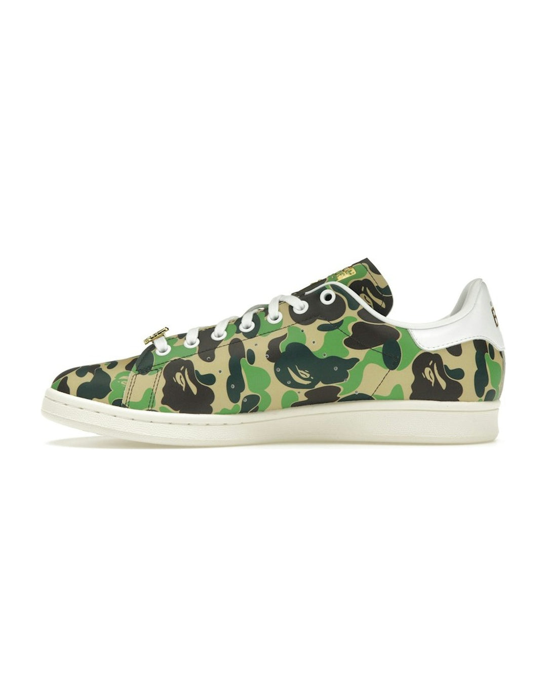 ADIDAS UNISEX STAN SMITH X BAPE ABC CAMO GREEN סניקרס אדידס סטן סמית׳ בייפ הסוואה ירוק יוניסקס