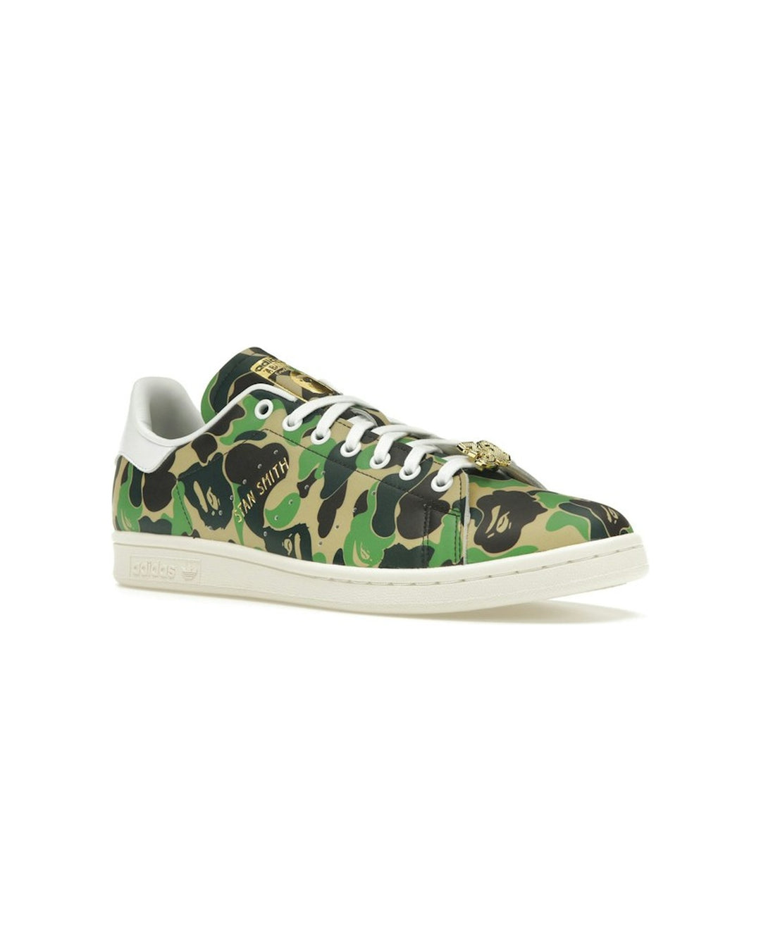 ADIDAS UNISEX STAN SMITH X BAPE ABC CAMO GREEN סניקרס אדידס סטן סמית׳ בייפ הסוואה ירוק יוניסקס