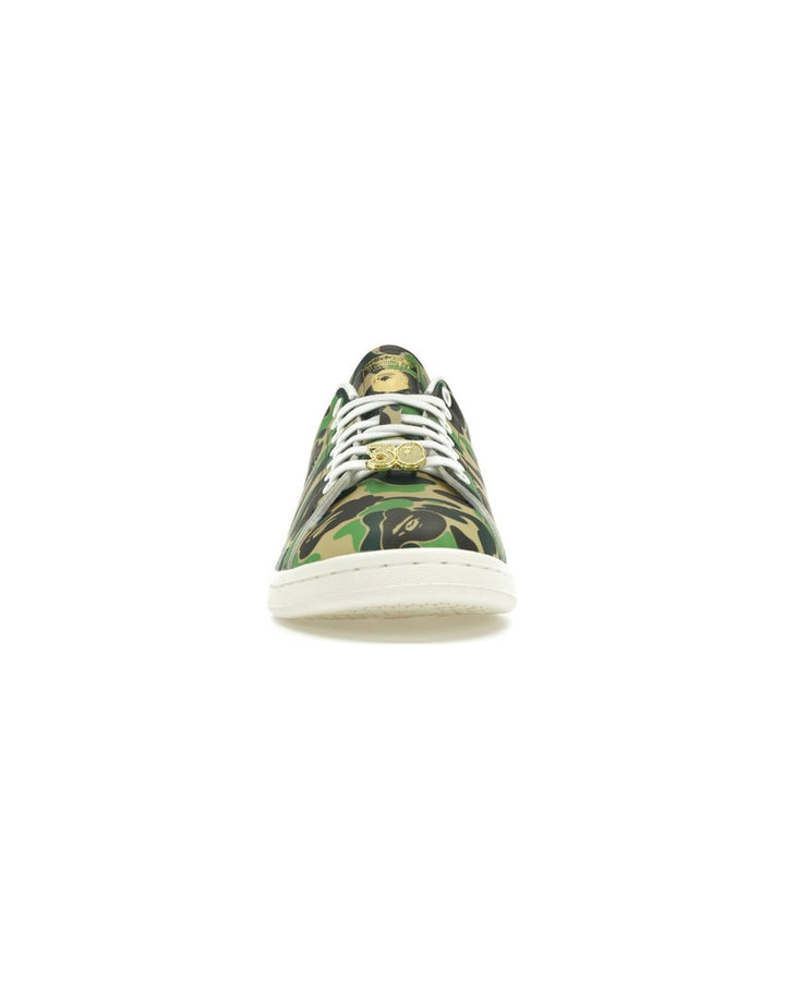 ADIDAS UNISEX STAN SMITH X BAPE ABC CAMO GREEN סניקרס אדידס סטן סמית׳ בייפ הסוואה ירוק יוניסקס